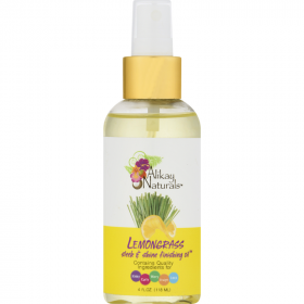 Alikay Naturals Lemongrass Sleek and Shine Finishing Oil 4 oz Alikay Naturals Lemongrass Sleek and Shine Finishing Oil 4 oz